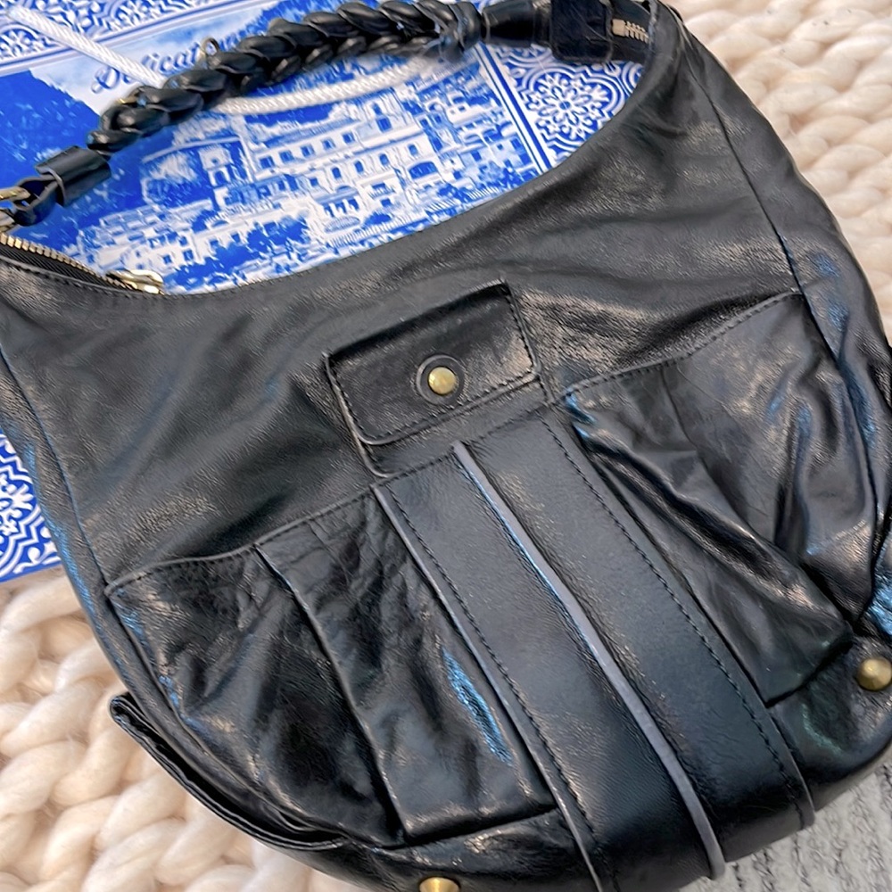 CHLOE well loved black shoulder bag